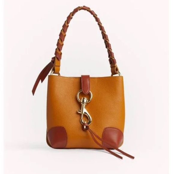Rebecca Minkoff Gold and Brown Mini Bag - Picture 1 of 10